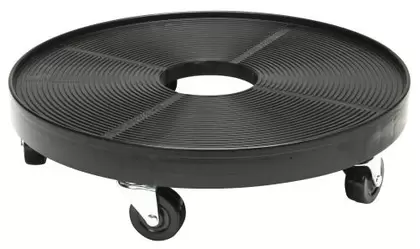 Plant Dolly Black 16 in Round (8/Cs)