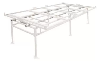 Fast Fit Rolling Bench Tray Stand 4 ft x 8 ft (2 Boxes)