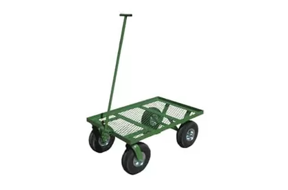 Pull Cart 24" X 36" 4-Wheel With 2 Front Swivel - Remarks