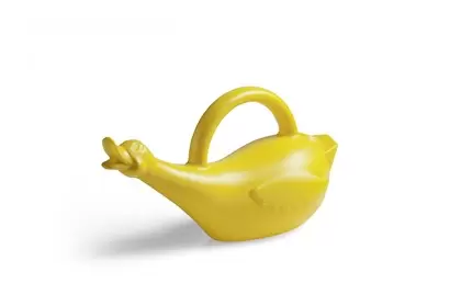 Character 1gal Watering Can Duck Yellow