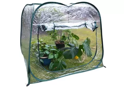 Large Pop-Up Greenhouse 47.3 x 47.3 x 39.4-Inches