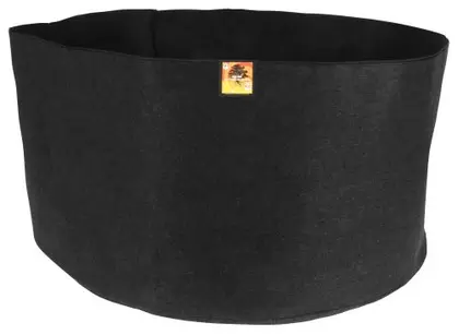 Gro Pro Essential Round Fabric Pot - Black 400 Gallon (6/Cs)