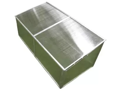 Folding Aluminum Cold Frame Greenhouse