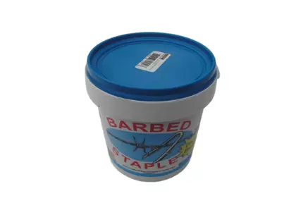 Fence Staple - 2'' x 8 Ga Barbed - 8# Bucket