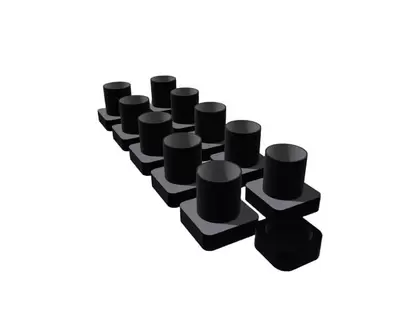 Octopot Hybrid Grow Systems - 6 Gallon AutoFill System - 10 Site