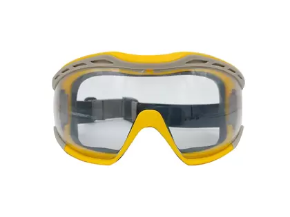 Safety Goggles Clear Lens Flex Seal Yellow