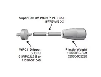 NET 36IN PRE ASSM PC DRIPPER 01PWAJLC2W-36