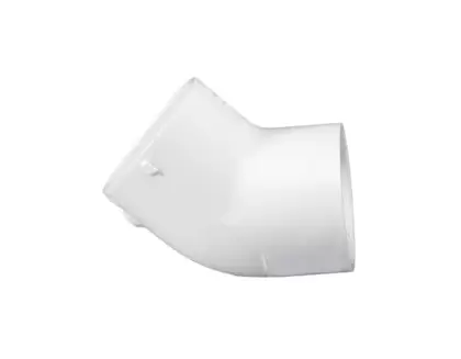1/2" 45 Elbow PVC Sch. 40 Slip | 417-005