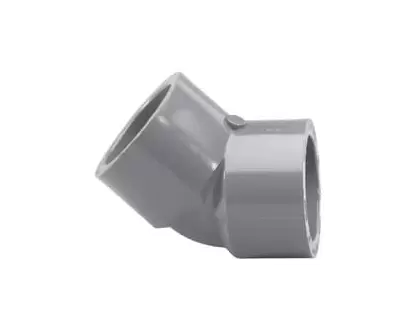3/4" 45 Elbow PVC Sch. 80 Slip | 817-007