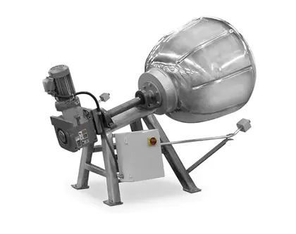 REVOLVING STAINLESS STEEL COATING PAN