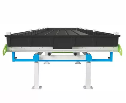 BOTANICARE SLIDE BENCH: 4FT WIDE x 15.5FT LONG x 30IN HIGH