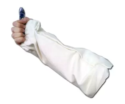 Nylon Fruit Picking Sleeves - 1-Pair White