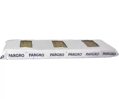 Pargro Slab 36" x 8" x 3", w/3- 10 x 10 precut holes, bag of 12