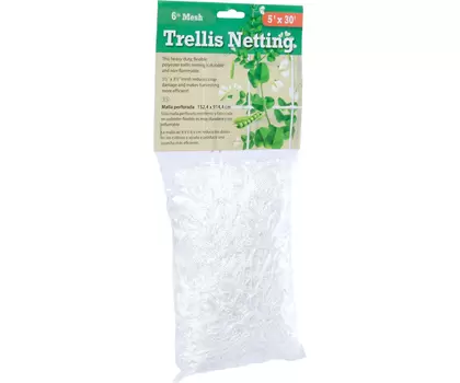 Trellis Netting 6" Mesh, woven, 5'x 30'