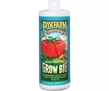 FoxFarm Grow Big Hydro&reg; Liquid Concentate, 1 qt