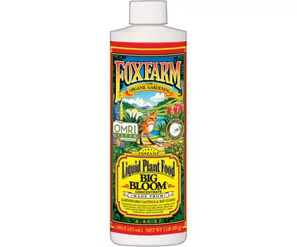FoxFarm Big Bloom Liquid Concentrate, 1 pt