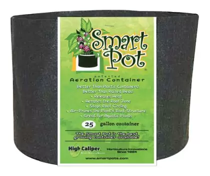 Smart Pot Black 25 Gallon (50/Cs)
