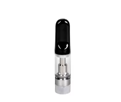 Empty 0.5mL 510 Black Tip Vape Cartridge - Vape Pens Wholesale