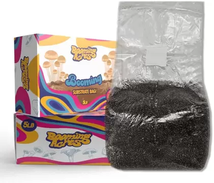 5lb BOOMING Mushroom Substrate - Booming Acres