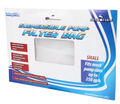 Active Aqua Submersible Pump Filter Bag, 6.75" x 9.375"