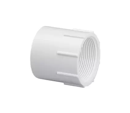 PVC Schedule 40 - Adapter, 3/4" Slip X Fpt White | 435007