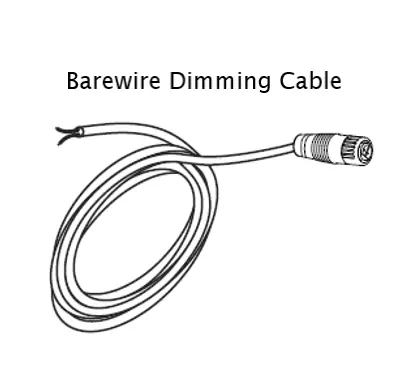 1PXC20018-LLT M16 Male to Bare Wired 18AWG