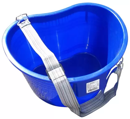 Picking Pail Bucket With Strap - 22-Quart-Blue