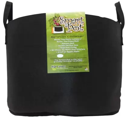 Smart Pot Black 15 Gallon w/ handles (50/Cs)