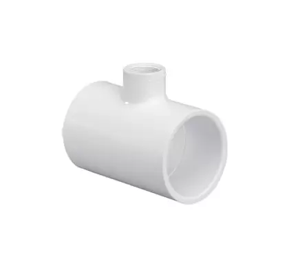 4" x 4" x 1-1/2" Tee PVC Sch. 40 Slip | 401-419