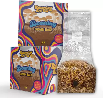 3lb BOOMING Mushroom Grains - Booming Acres
