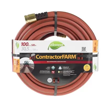 Element 5/8"x100' Contractor Farm Hose