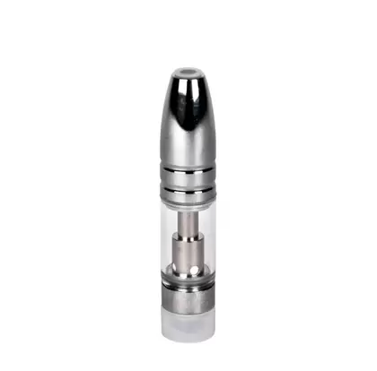 Empty 0.5mL 510 Silver Bullet Tip Vape Cartridge - Vape Pens Wholesale