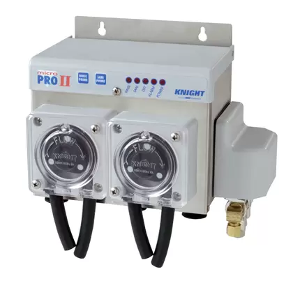 Micro Pro II Model MPII-300D - Dry Detergent - Liquid Sanitizer And Liquid Rinse Control System