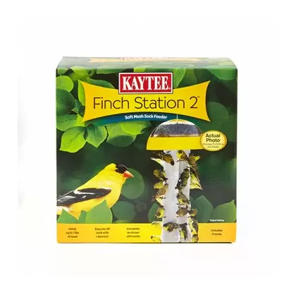 Kaytee Finch Station Soft Mesh Sock Feeder w/ 4 Socks