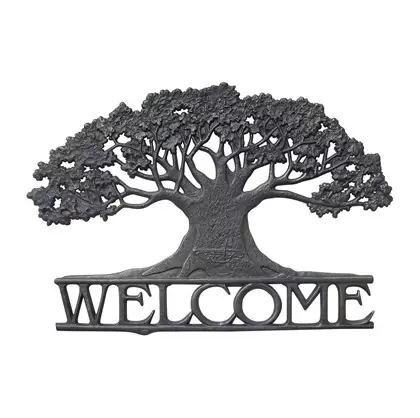 Painted Sky Welcome Sign Tree