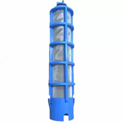 Filter Element Kit w/Screen Support - Blue (200#/75 Micron) T2C-200-200
