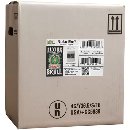 2.5 Gallon Nuke Em - Florida Label - Case of 2