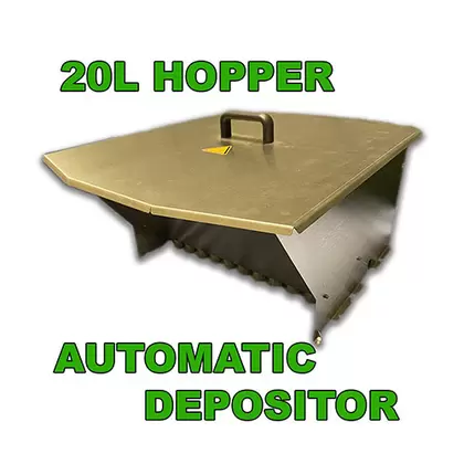 Hopper 20L with lid
