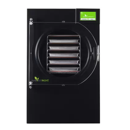 Medium Home Freeze Dryer Black 5 Tray W Mylar Starter Kit - Harvest Right