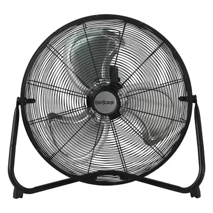Pro High Velocity Metal Blade Floor Fan 20" - Hurricane®