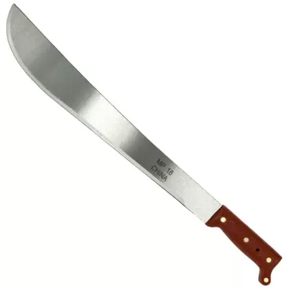 Machete with Sheath 18-Inch