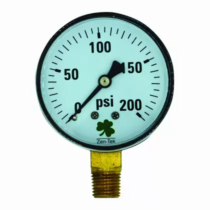 Dry Air Pressure Gauge - 200 PSI