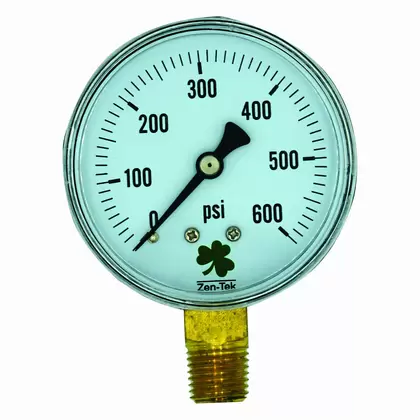Dry Air Pressure Gauge - 600 PSI