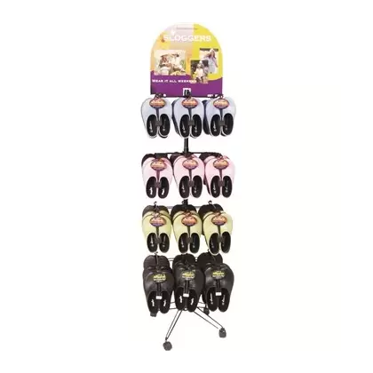 Sloggers Footwear Display Rack Black Empty