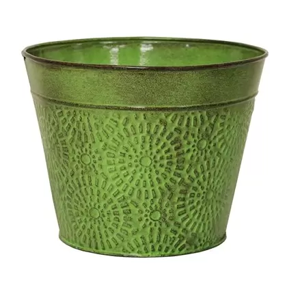 Robert Allen 8" Cove Bowl Planter Sweet Pea
