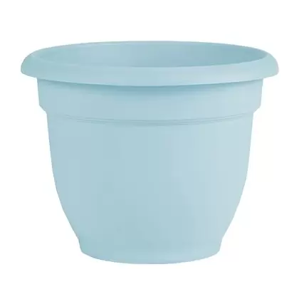 Bloem 6" Ariana w/ Grid Planter Misty Blue
