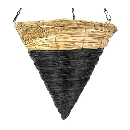 SuperMoss 12" Hanging Basket Cone Blackjack