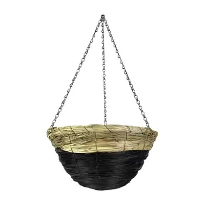 SuperMoss 14" Hanging Basket Round Blue Hills