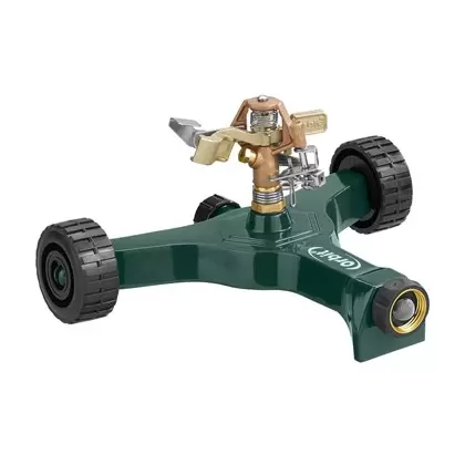 Orbit Sprinkler Brass Wheel Base