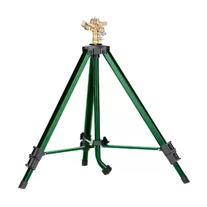 Orbit Adjustable Tripod Brass Sprinkler